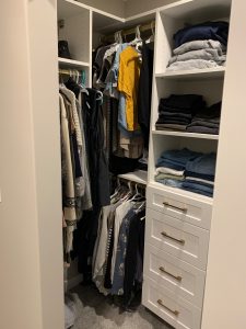 reach-in closet